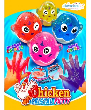 CHICKEN CRYSTAL PUTTY 65MM