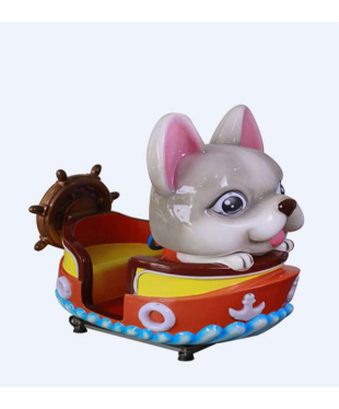 Dog Rocking Car